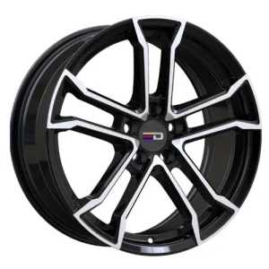Euro Design – Monaco – Black – 17″x7.5″ 35mm – Summer Wheels – M1775G3572GBP